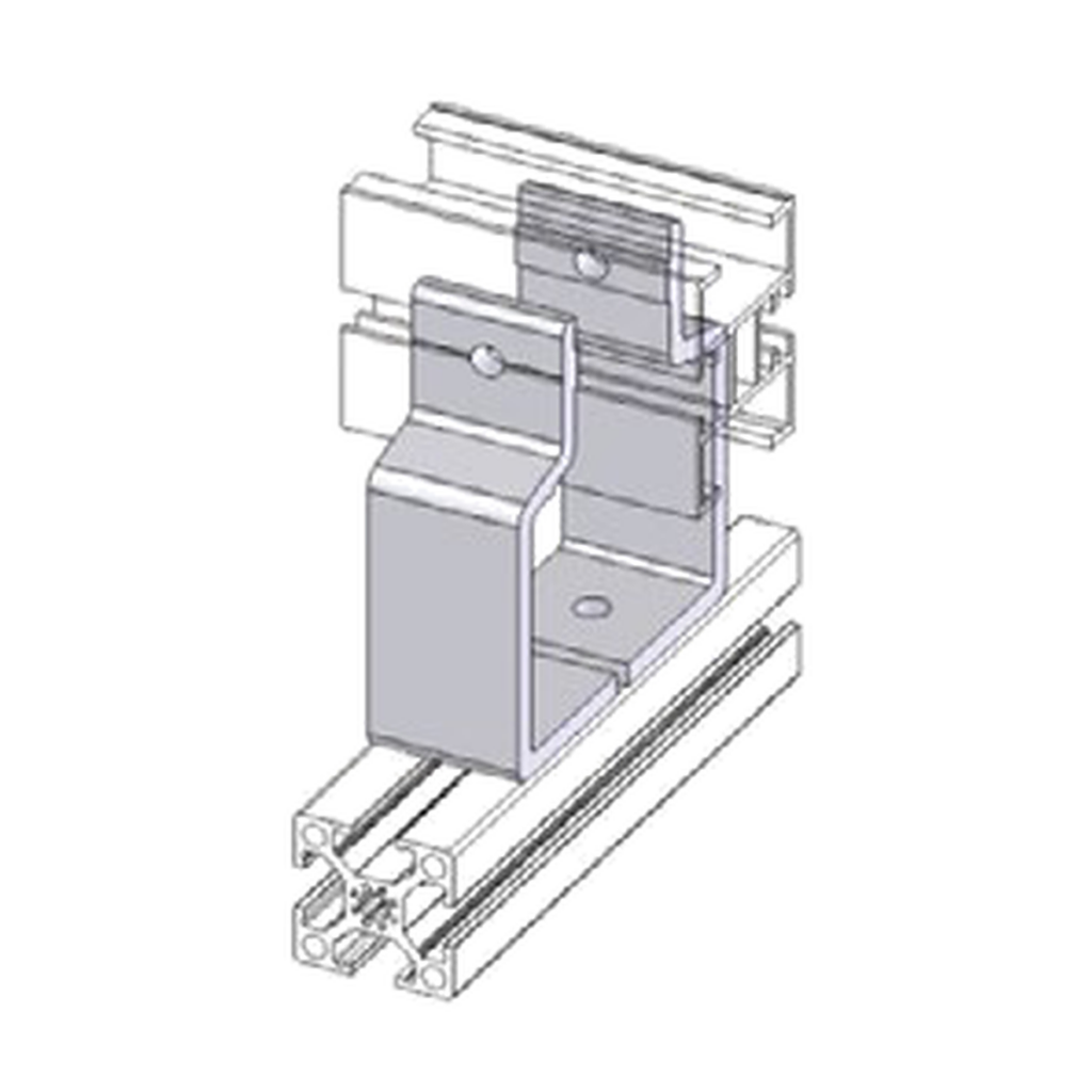 Horizontal mounting brackets