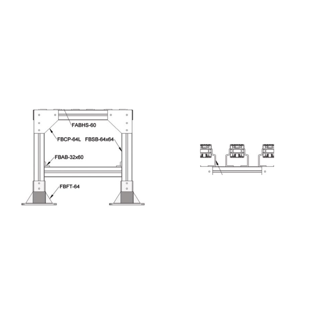Suspended drive stands