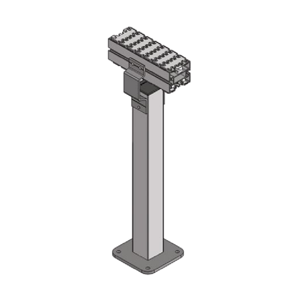 Conveyor-frame support posts