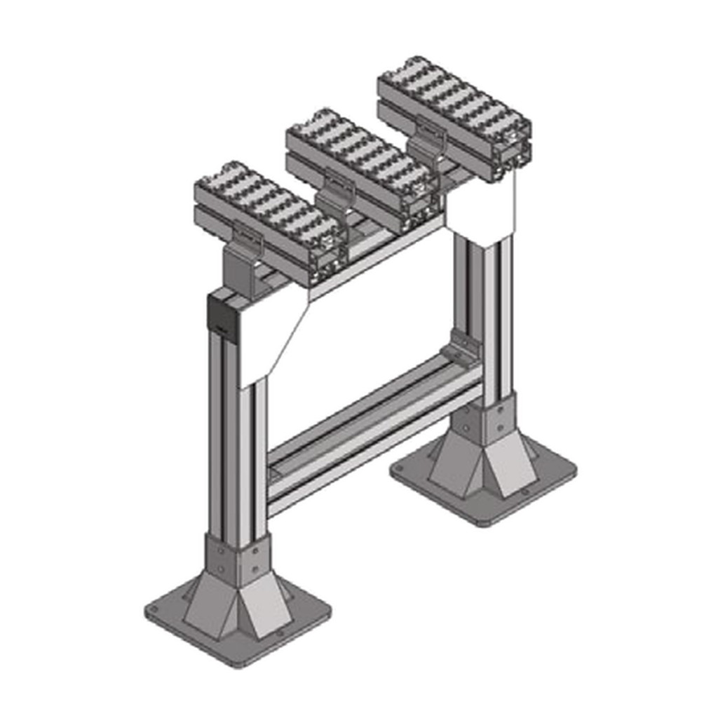 Dual-side support posts