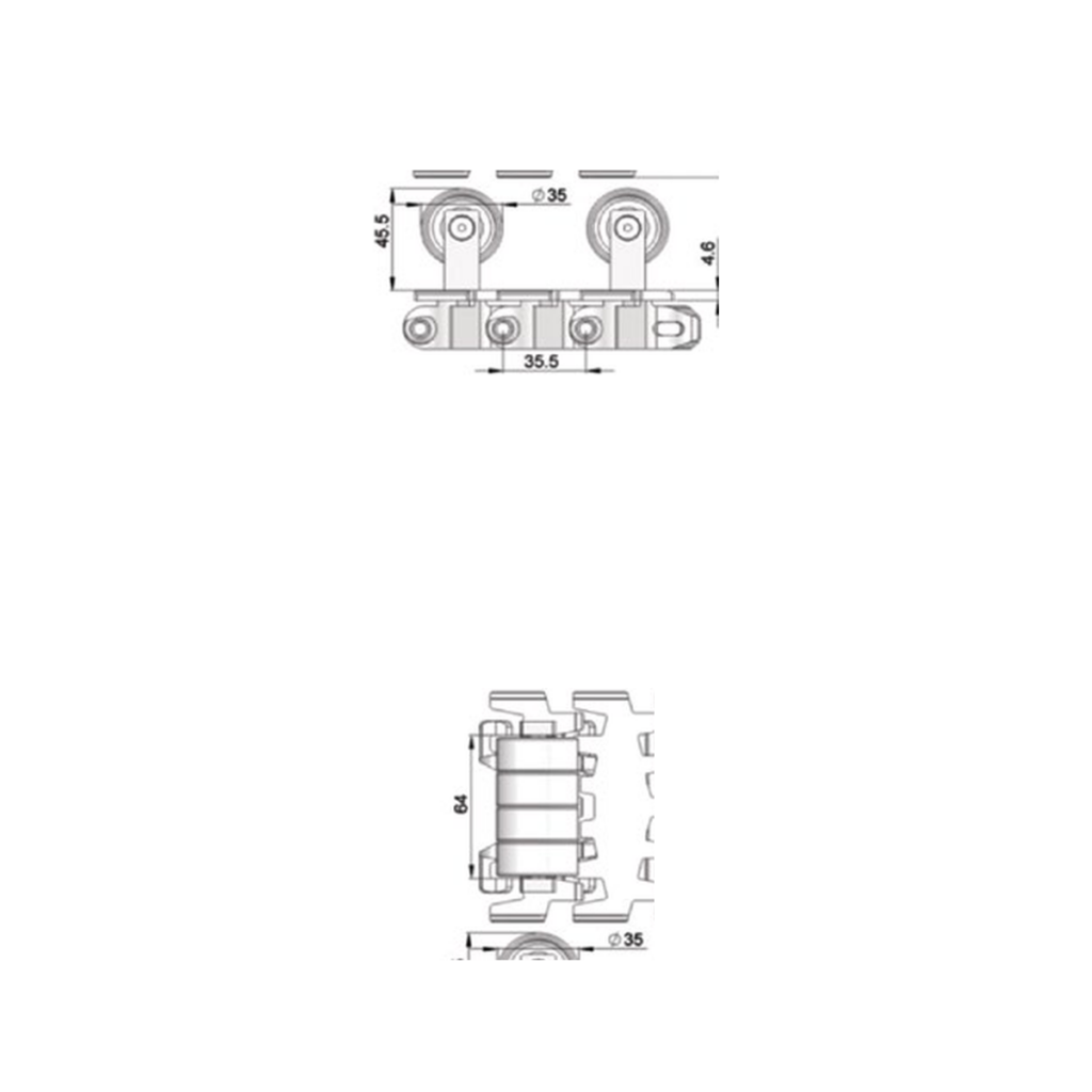 Suspended wheel drives