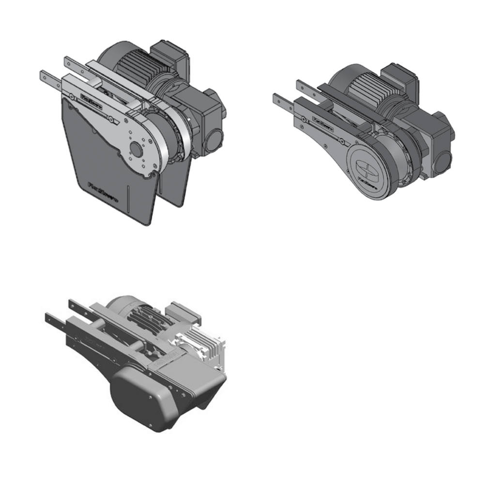 Straight conveyor modules