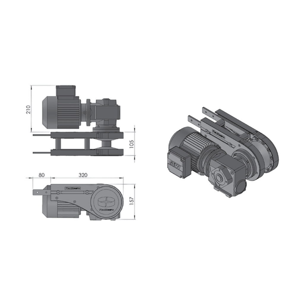 Horizontal bend components