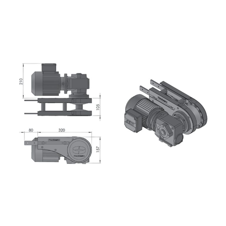 Horizontal bend components