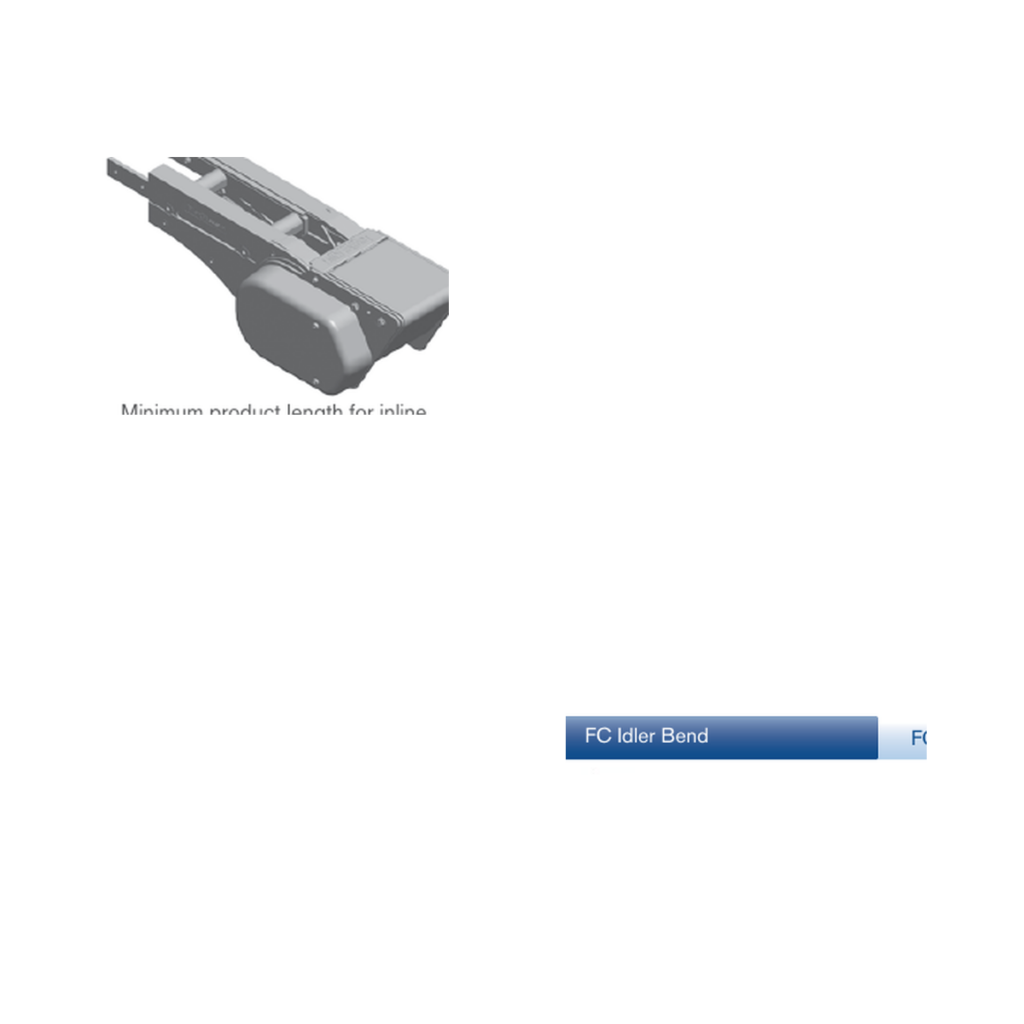 90-degree idler bends
