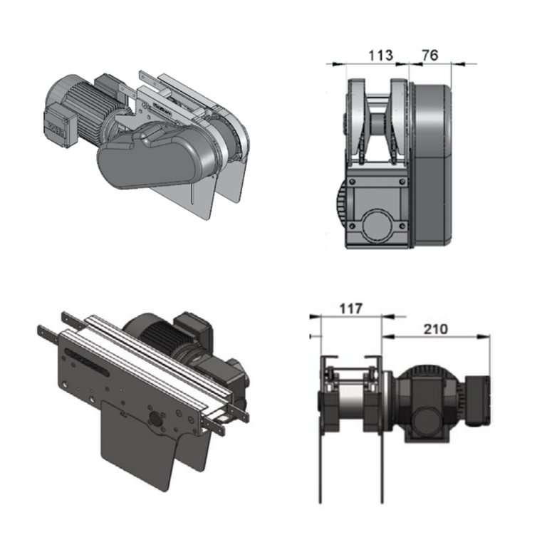 Infeed modules