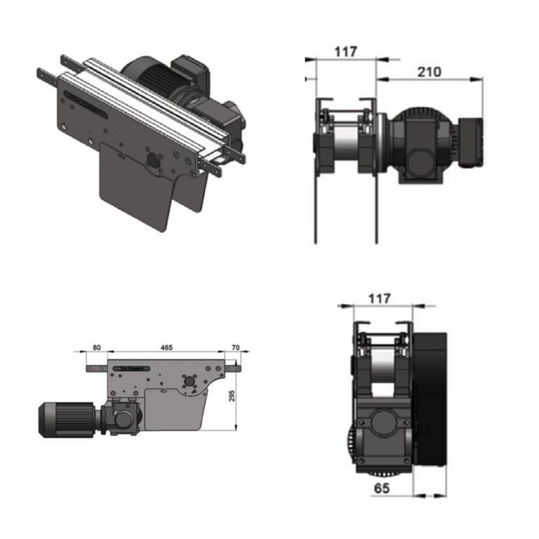Weighted take-up modules