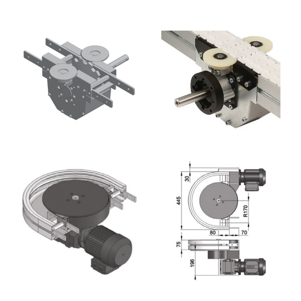 Low-friction slide rails