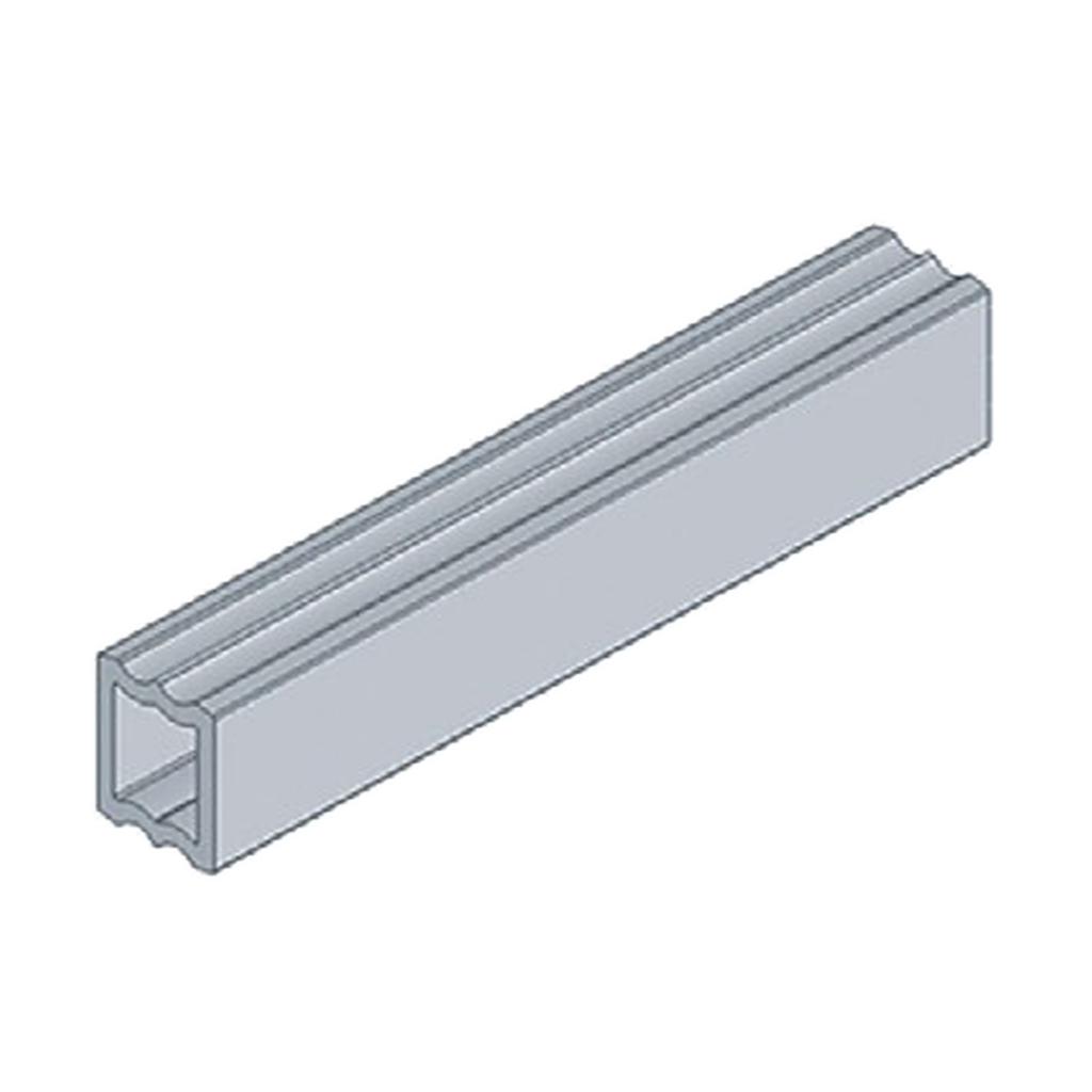 Plastic guide rails