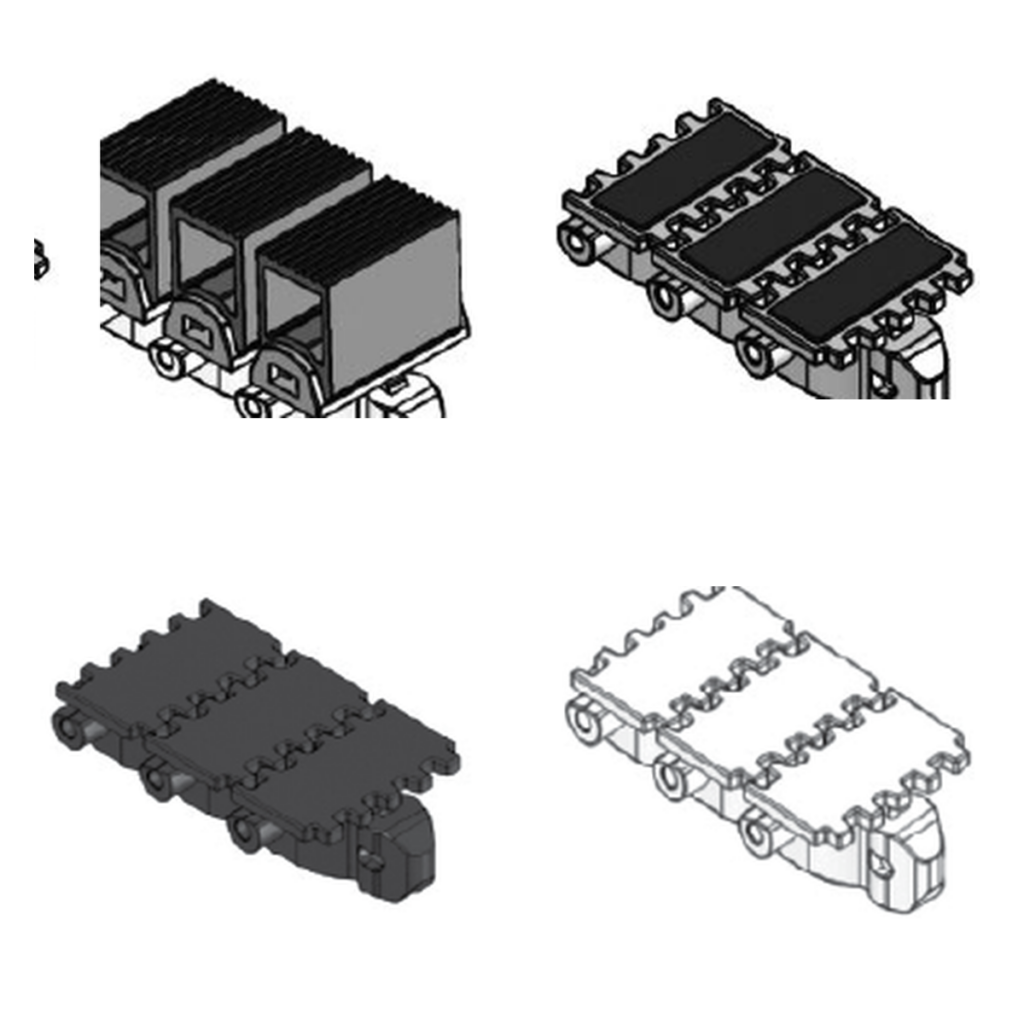 Magnet top chains
