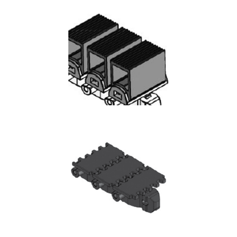 Steel top chains