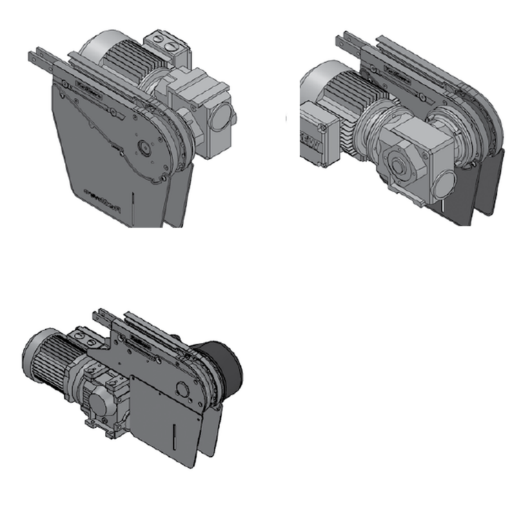 Drive mounting components