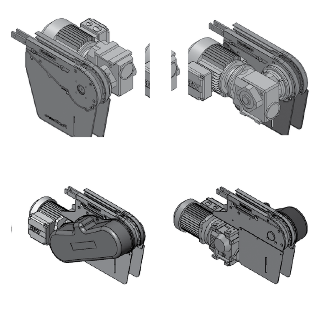 End drives without torque limiter