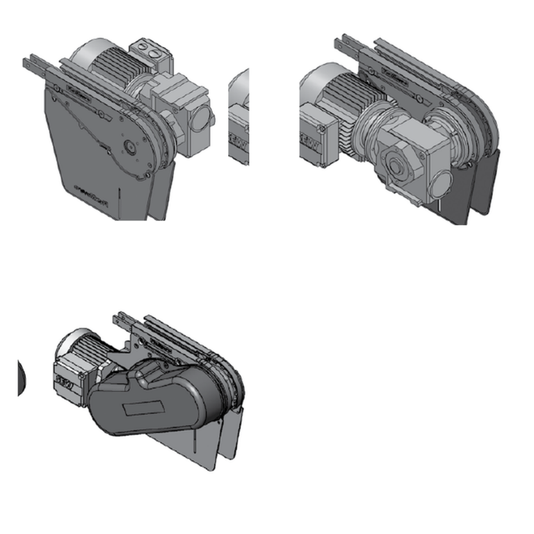 Horizontal bend drives