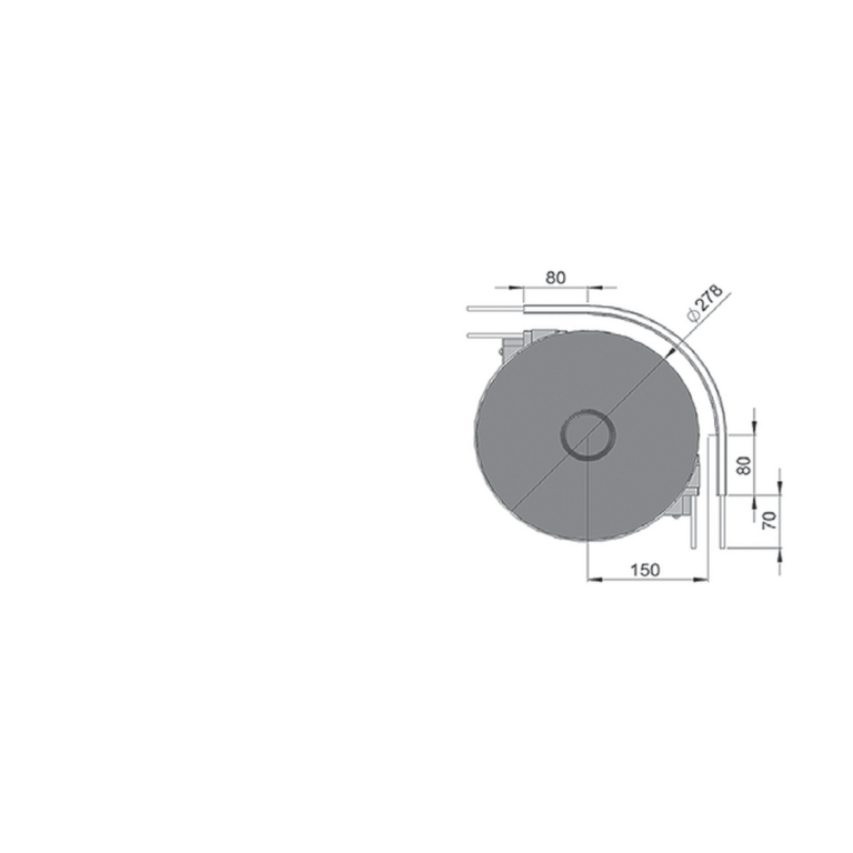 Combined drive and idler units