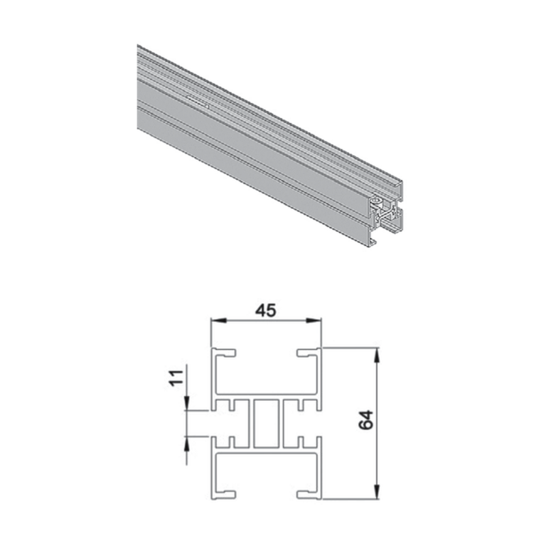 Conveyor half beams