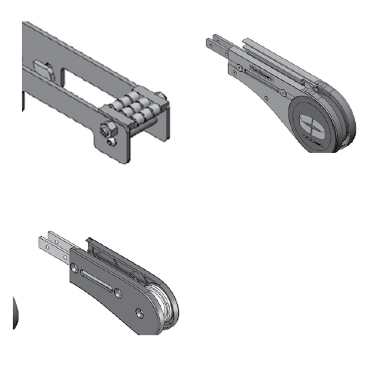 90-degree idler bends