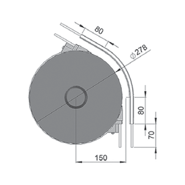 Compact idler ends