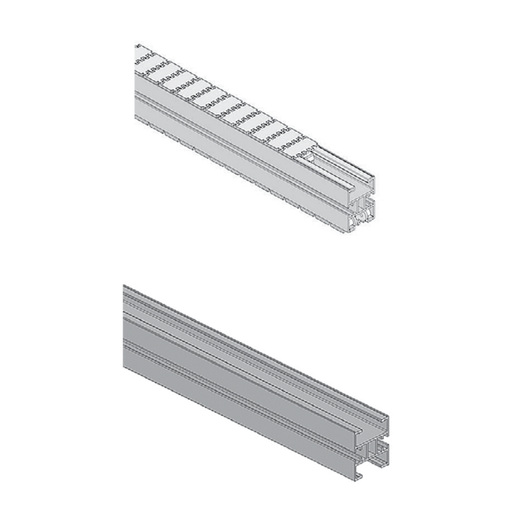 Low-friction slide rails