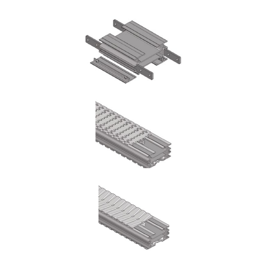 Conveyor frames and beams