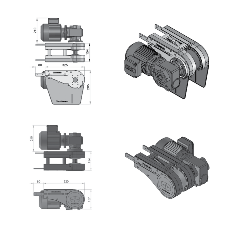 Idler pulleys