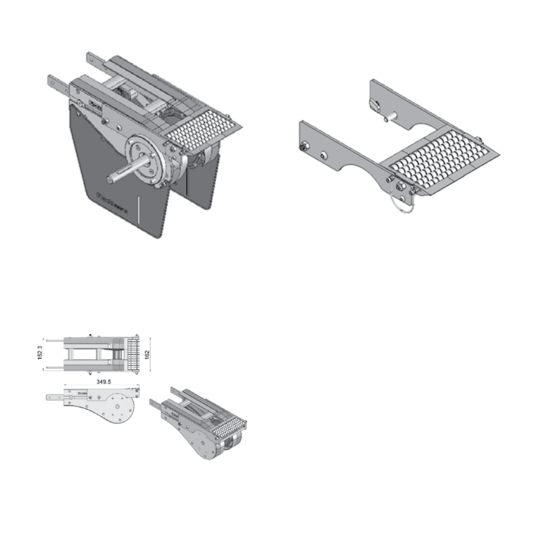 Curved slide rails