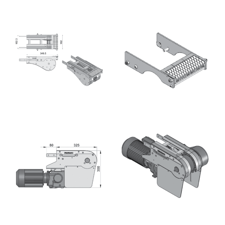 Low-friction slide rails