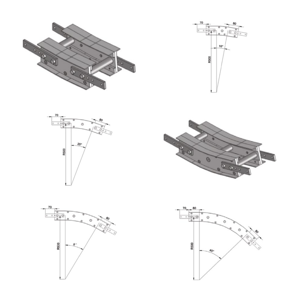 Vertical bends