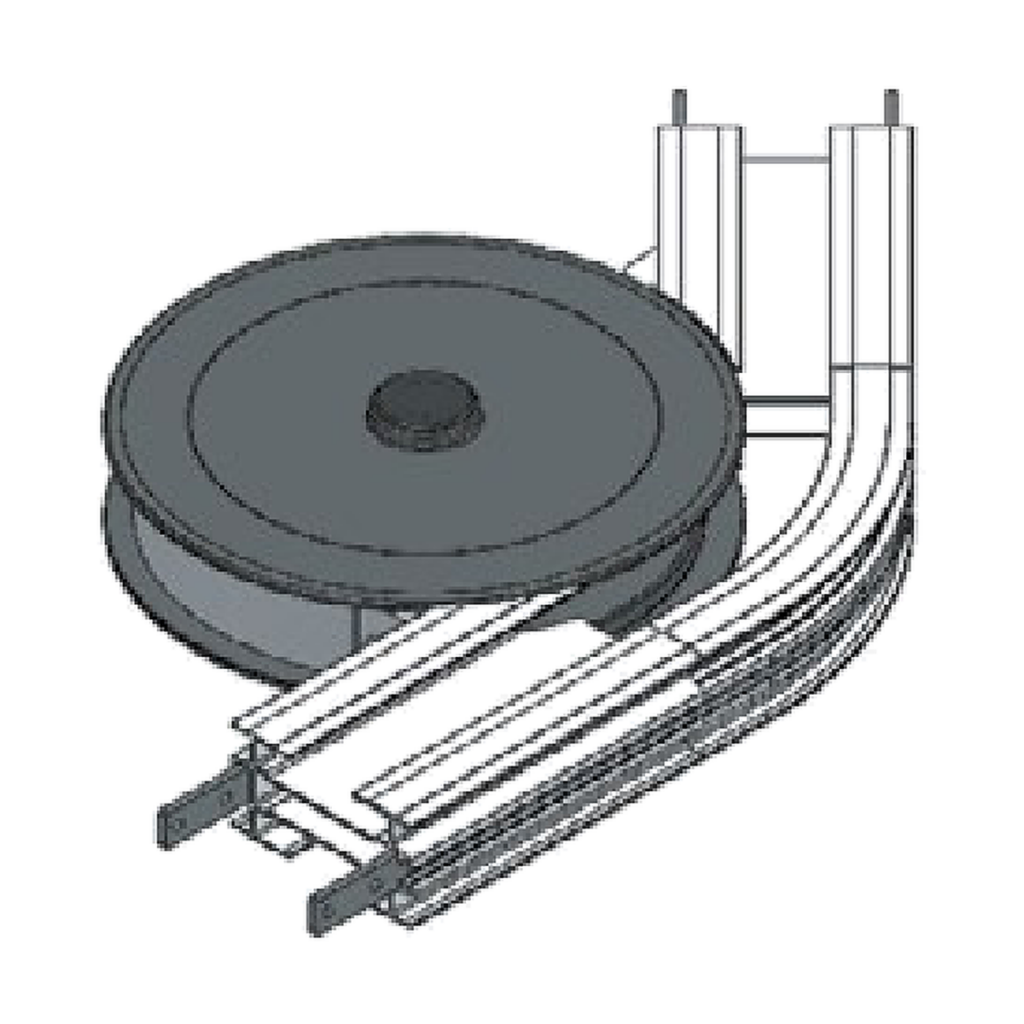 45-degree wheel bends