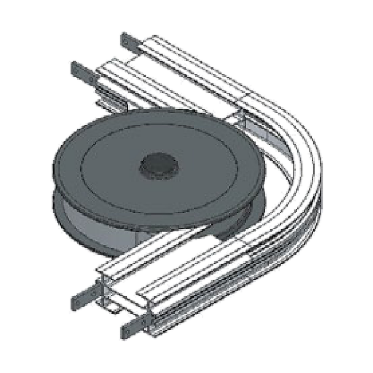 90-degree wheel bends