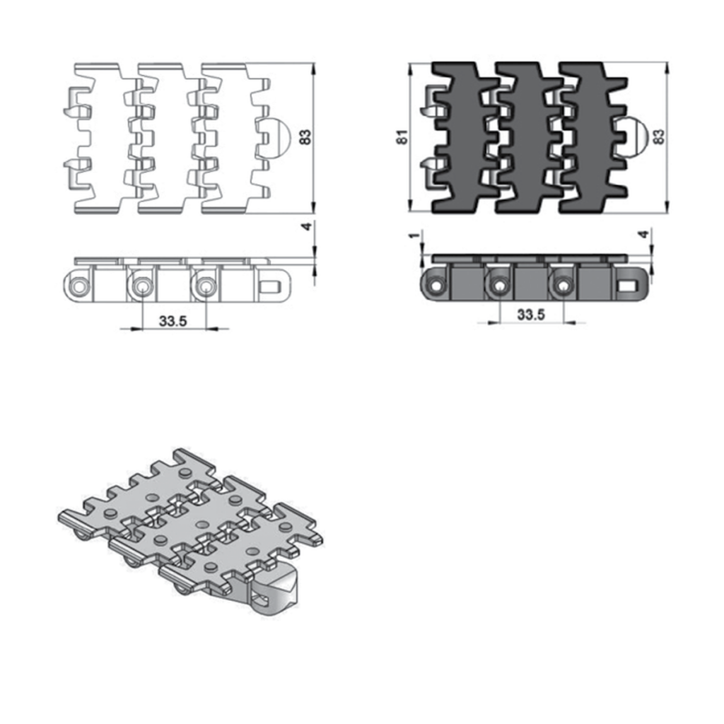 Friction chains