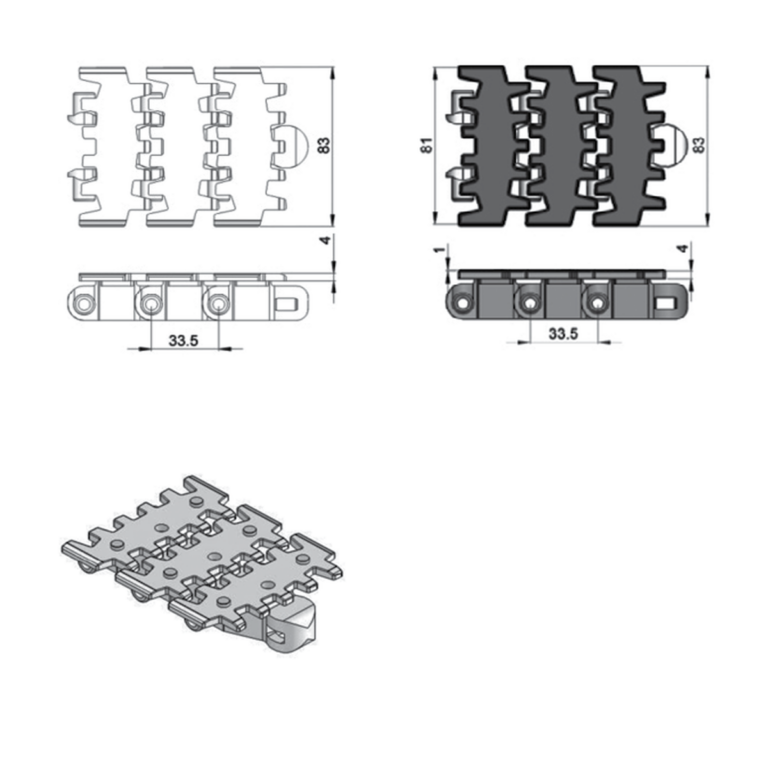 Friction chains