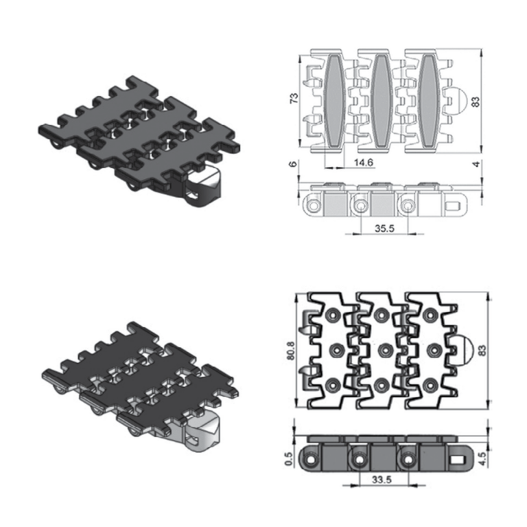 Wedge chains