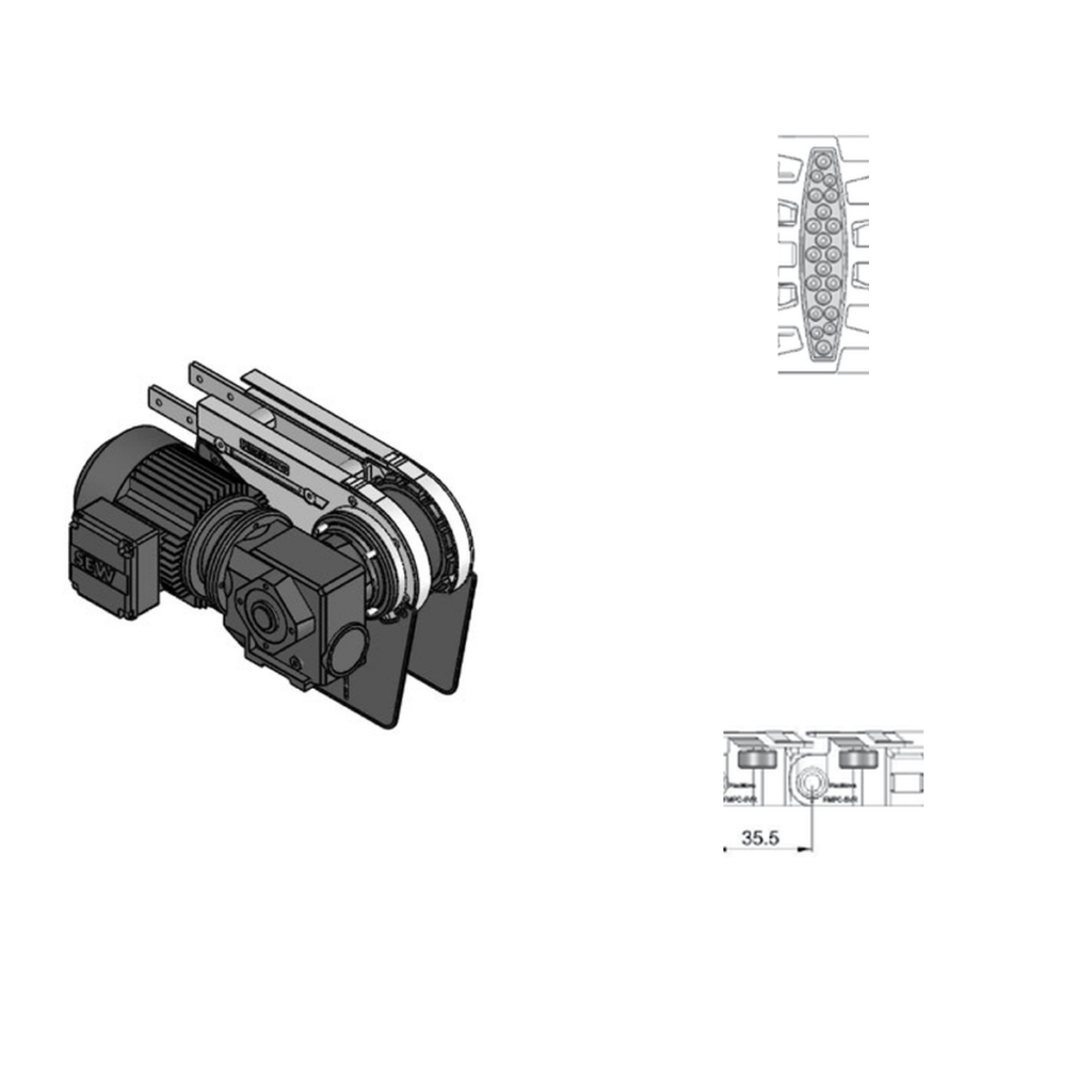 End drives with torque limiter