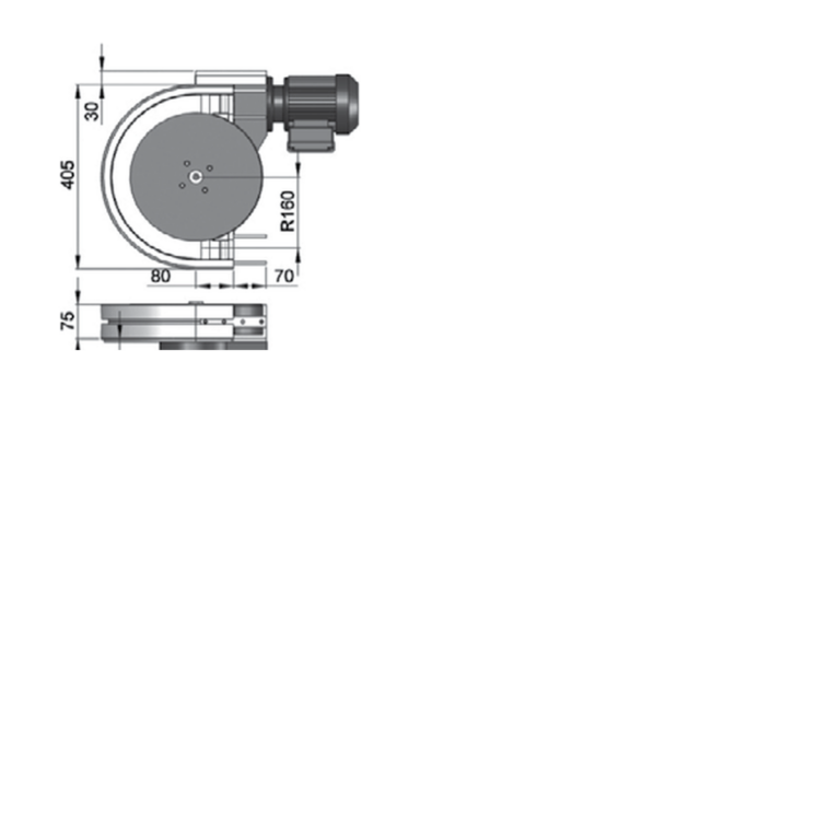 Suspended wheel drives