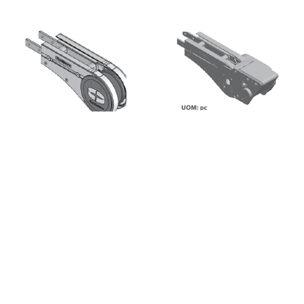 90-degree idler bends