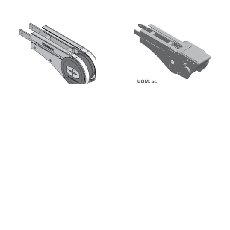 90-degree idler bends