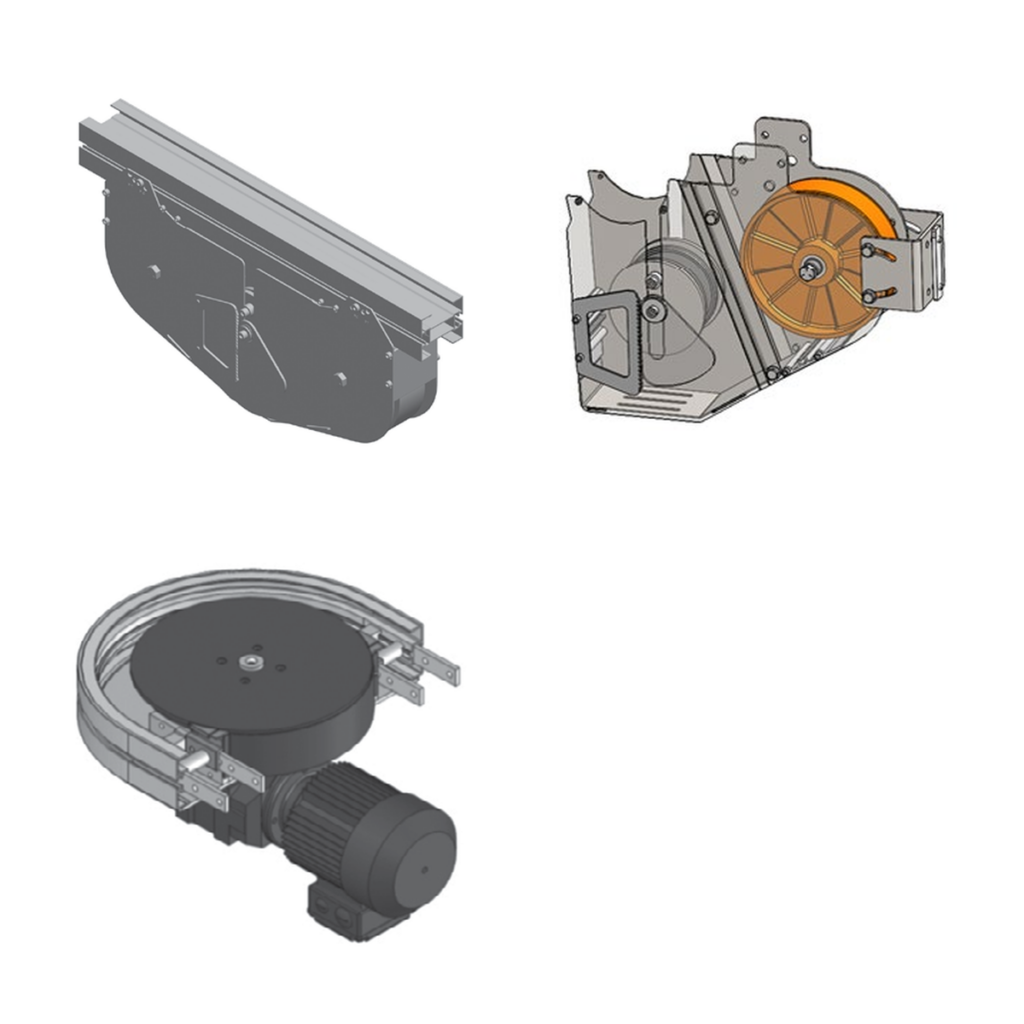 Top-running loop modules