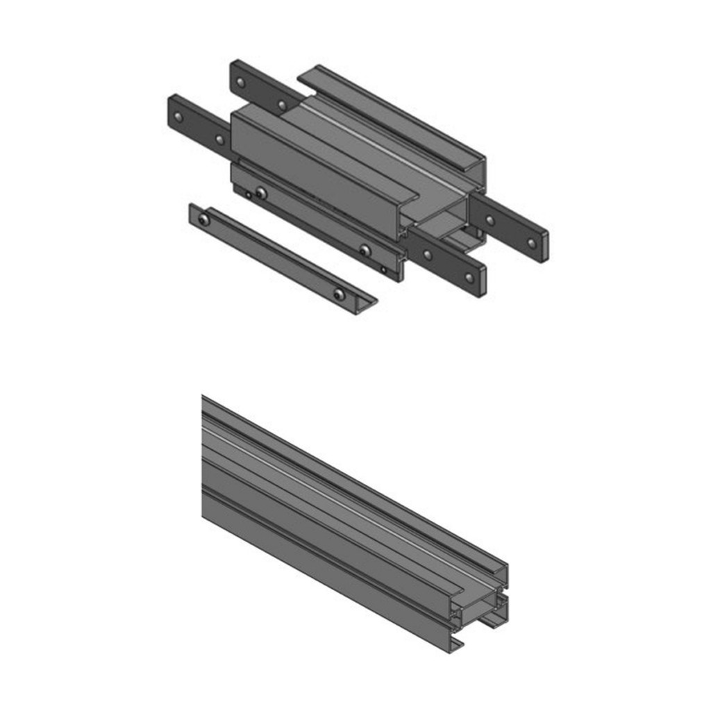 Standard slide rails
