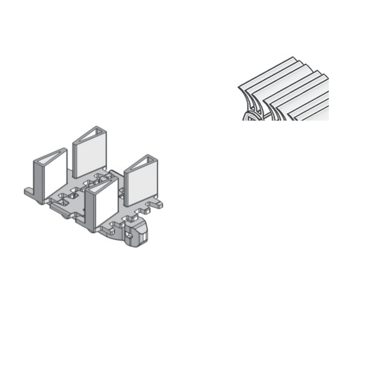 Wedge top chains