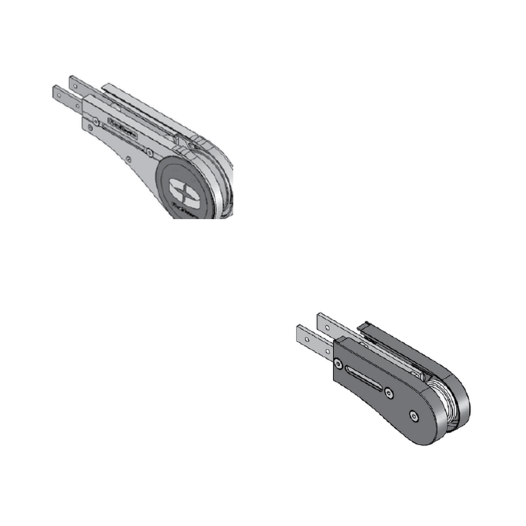 90-degree idler bends