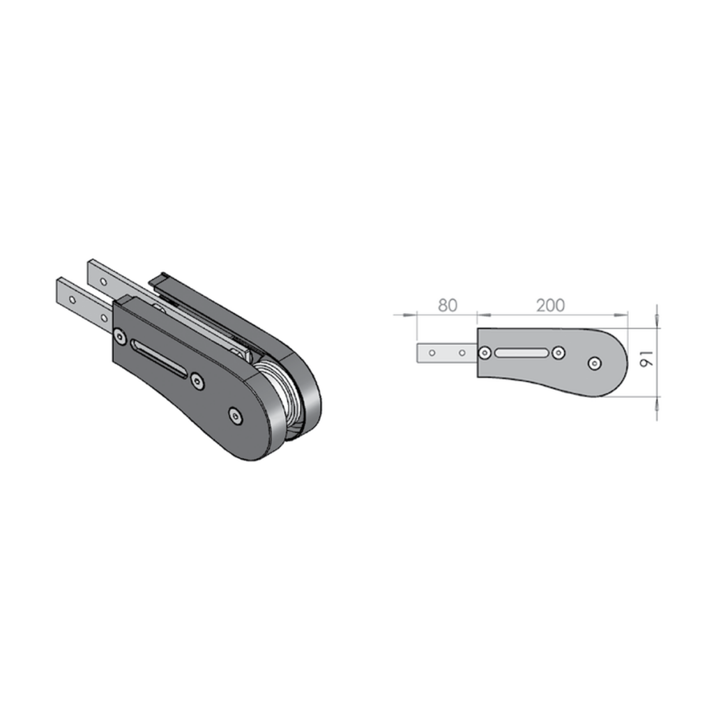 Idler pulleys