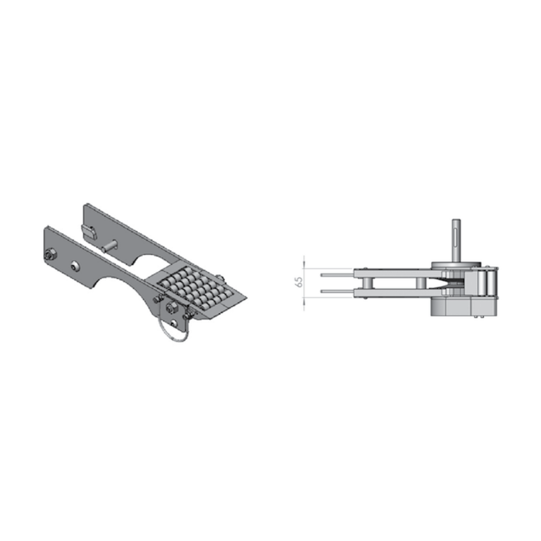 Driven transfer bridges