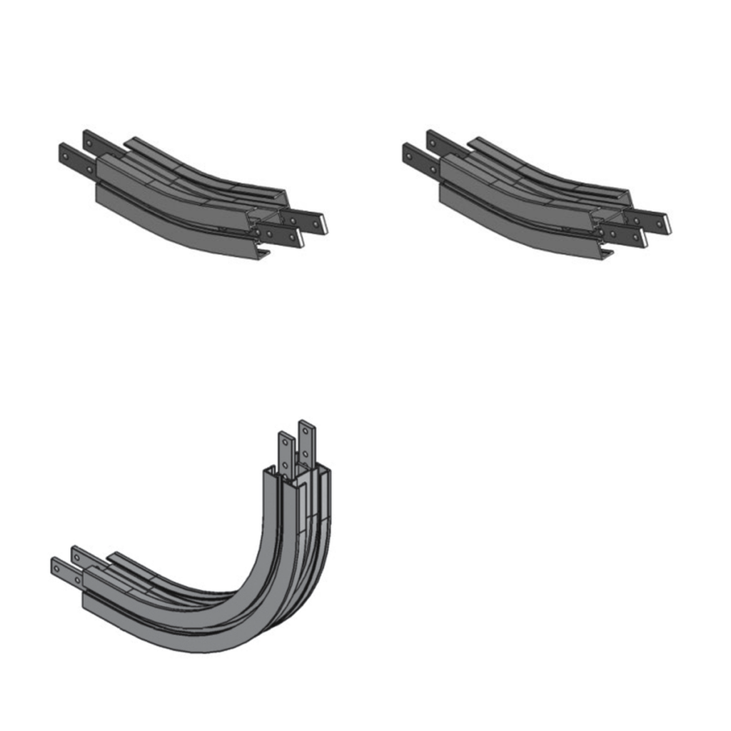 Convex vertical bends
