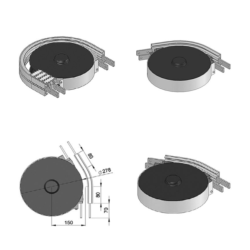 Custom-angle wheel bends