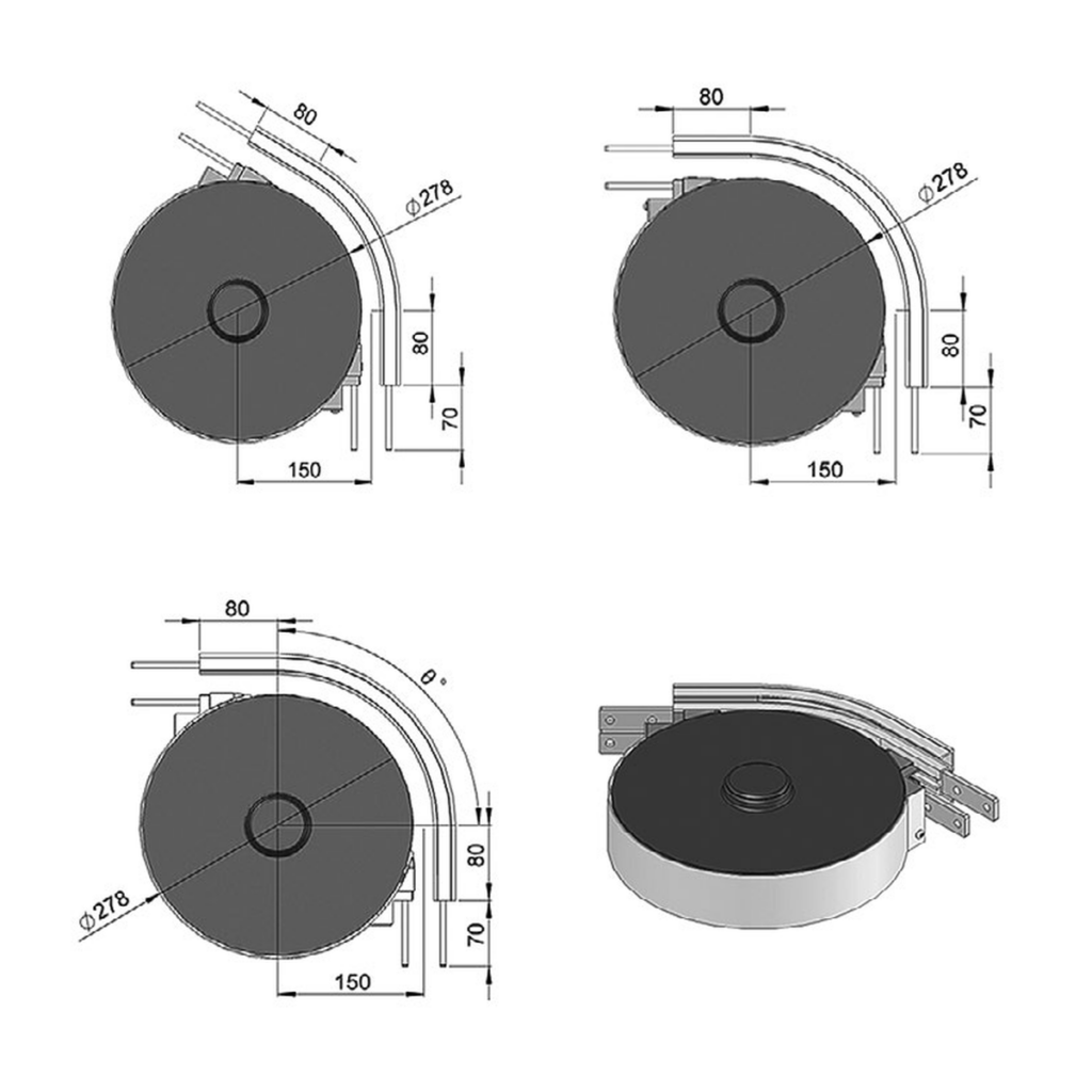 Wheel-bend components