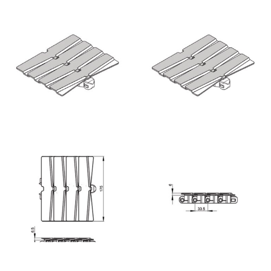 High-friction chains