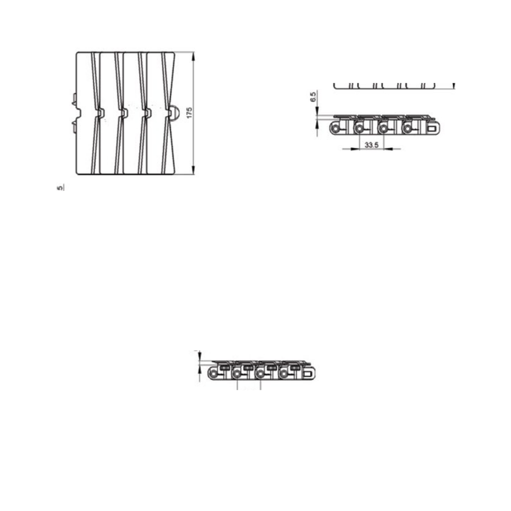 Steel top chains
