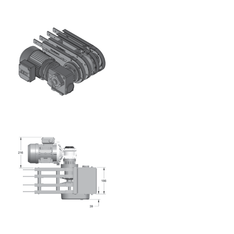 Straight conveyor modules