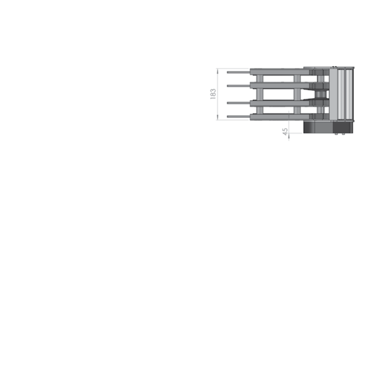 Convex vertical bends